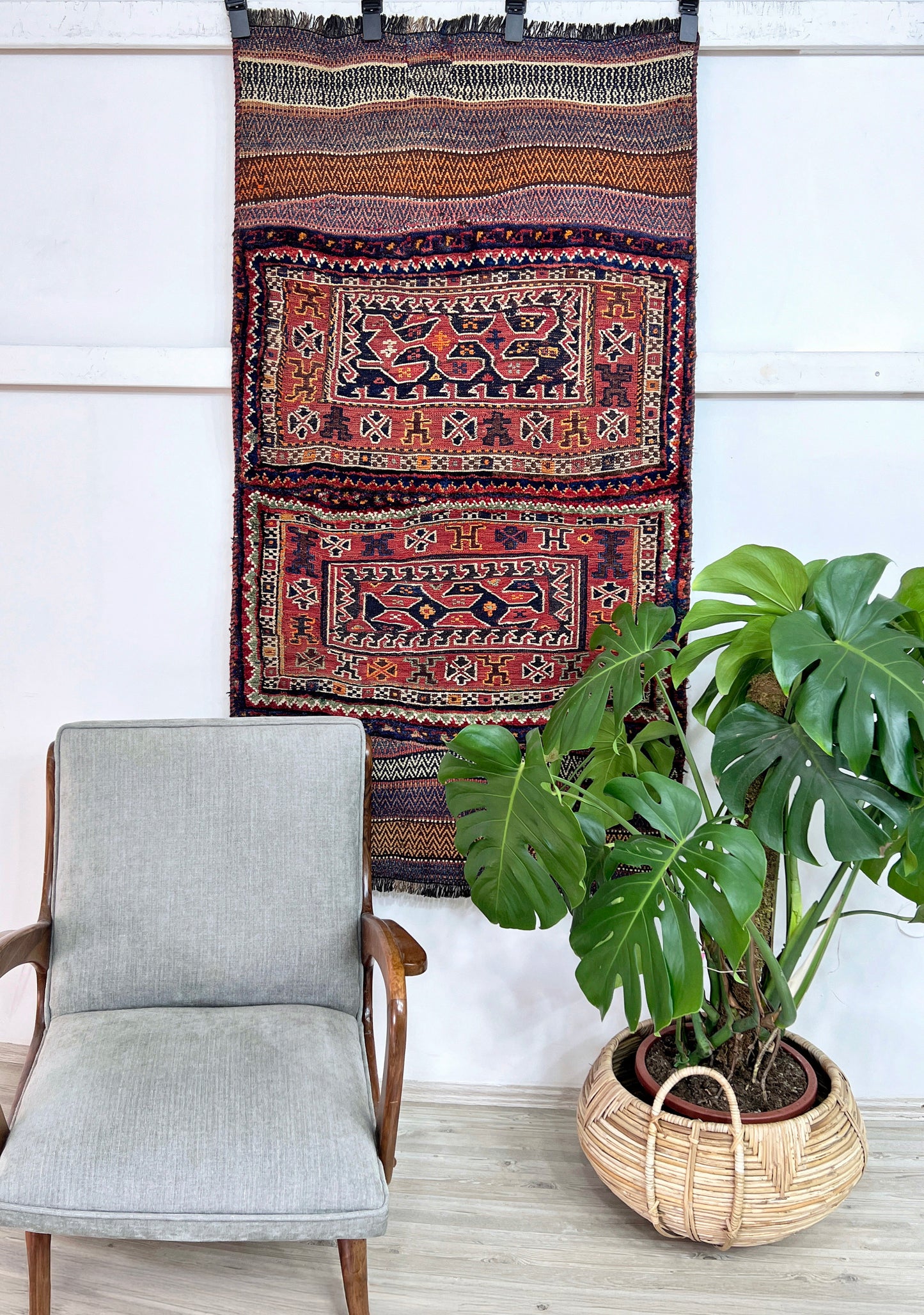 bakhtiari saddle bag oriental rug shop palo alto persian rug san francisco bay area buy vintage rug online berkeley CA