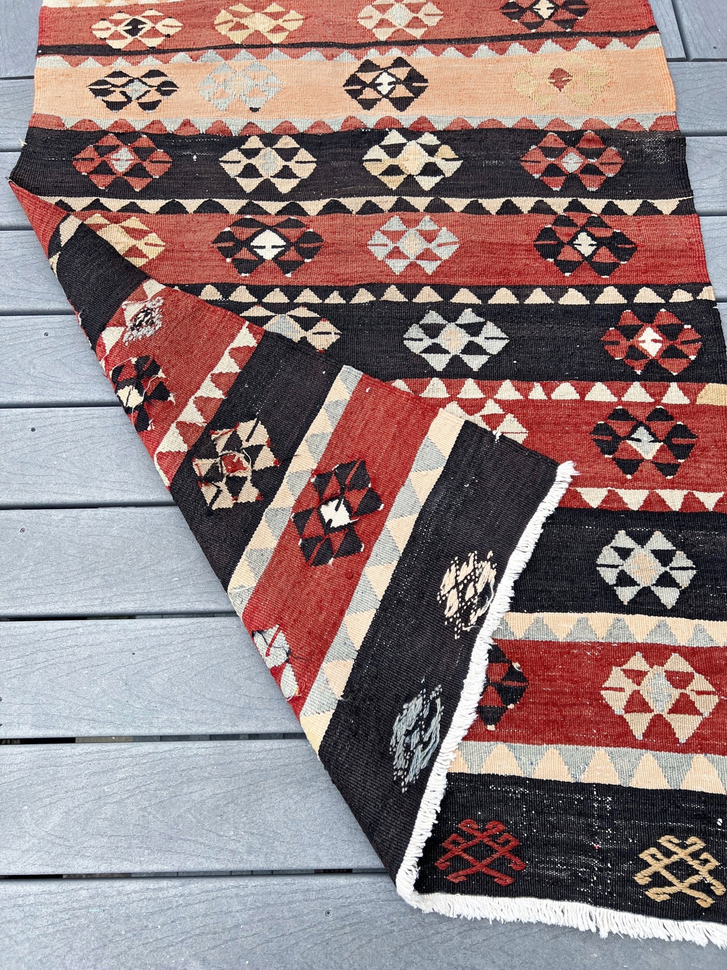 3x10 vintage turkish kilim runner rug shop palo alto, berkeley, san francisco bay area. Oriental rug store. Buy rug online