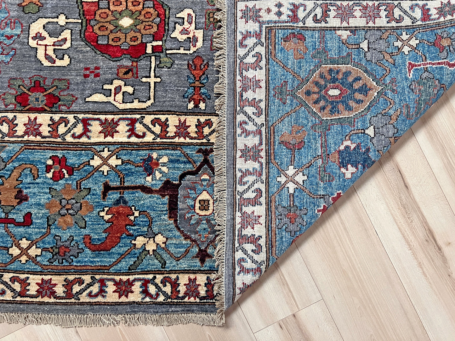 Ghazni Wool Luxury Handmade wool 10x14 area rug. Oriental rug shop san francisco bay area. Carpet store berkeley palo alto.