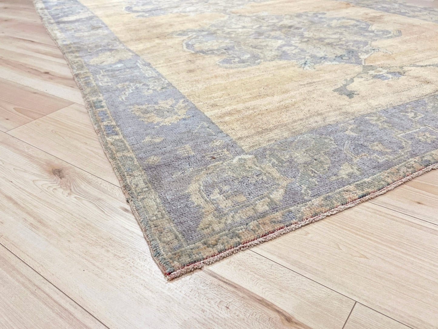 5x12 muted turkish wide runner rug. Handmade rug shop san francisco bay area. Turkish muted wool rug for entry, hallway. Buy wool carpet online