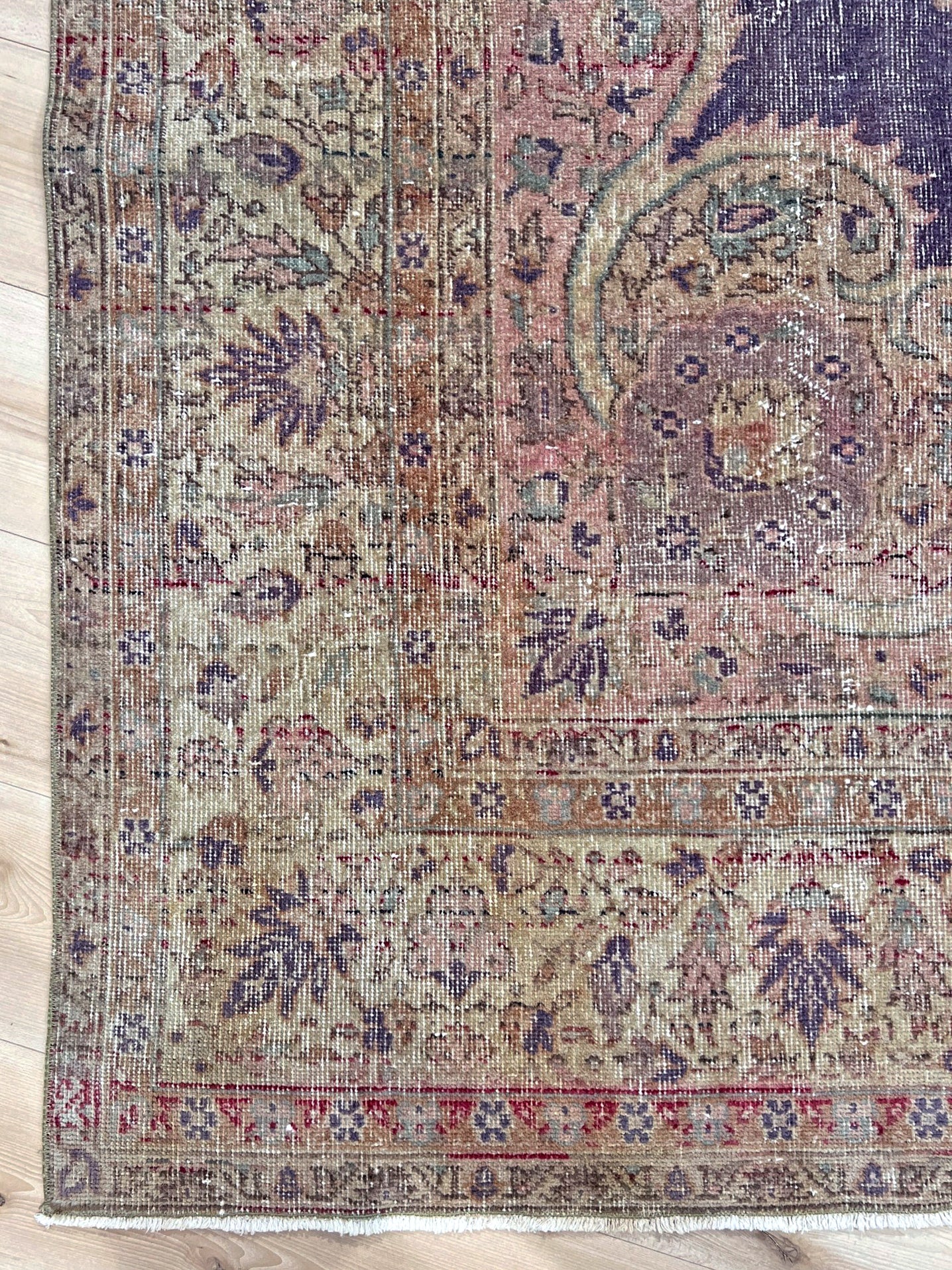 8x11 Muted distressed Vintage Turkish Rug shop san francisco bay area. Buy Oriental rug shop online rug shopping free shipping
