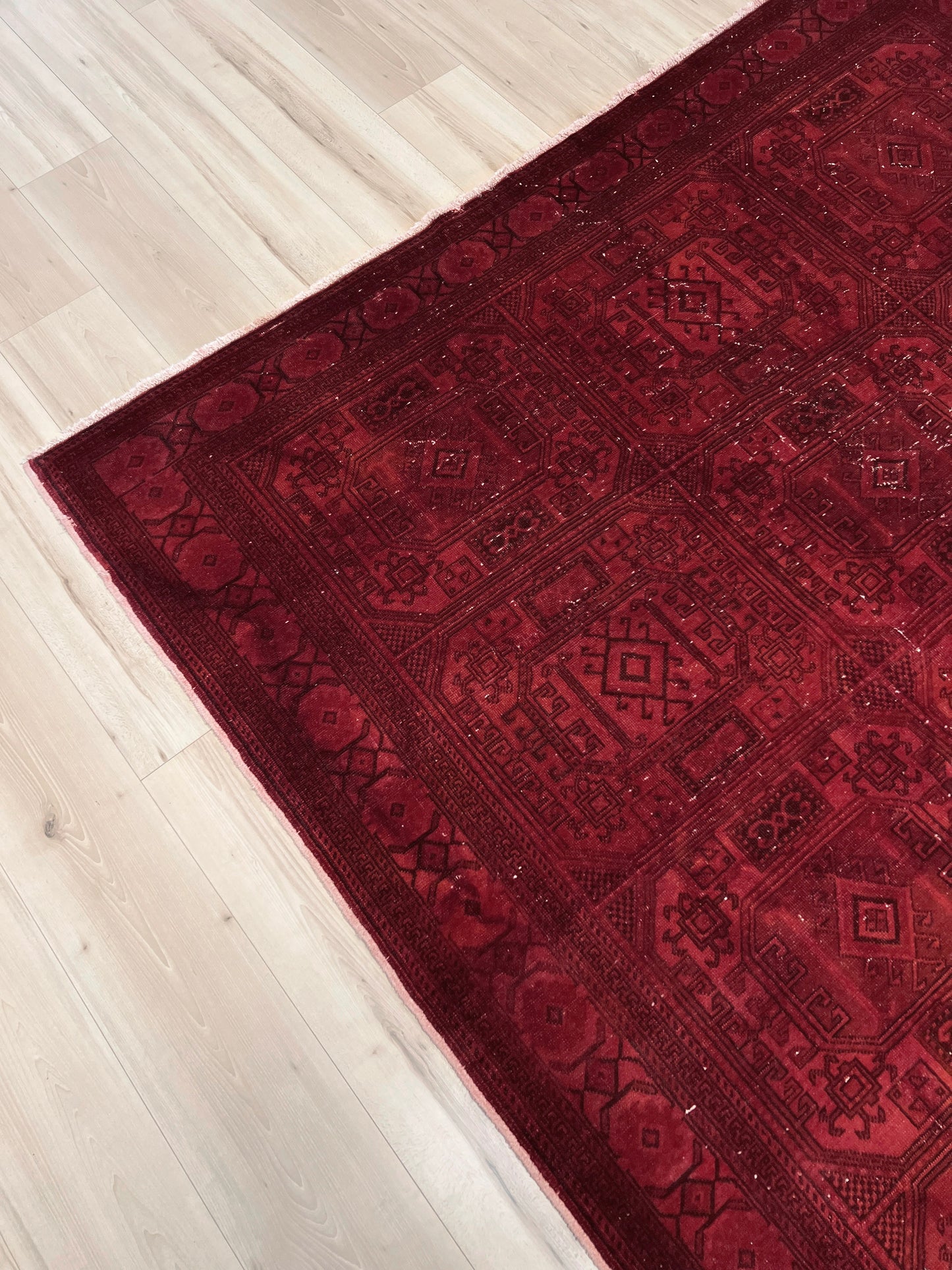 Red Kayseri • Turkish Area Rug (6'4"x9'2")