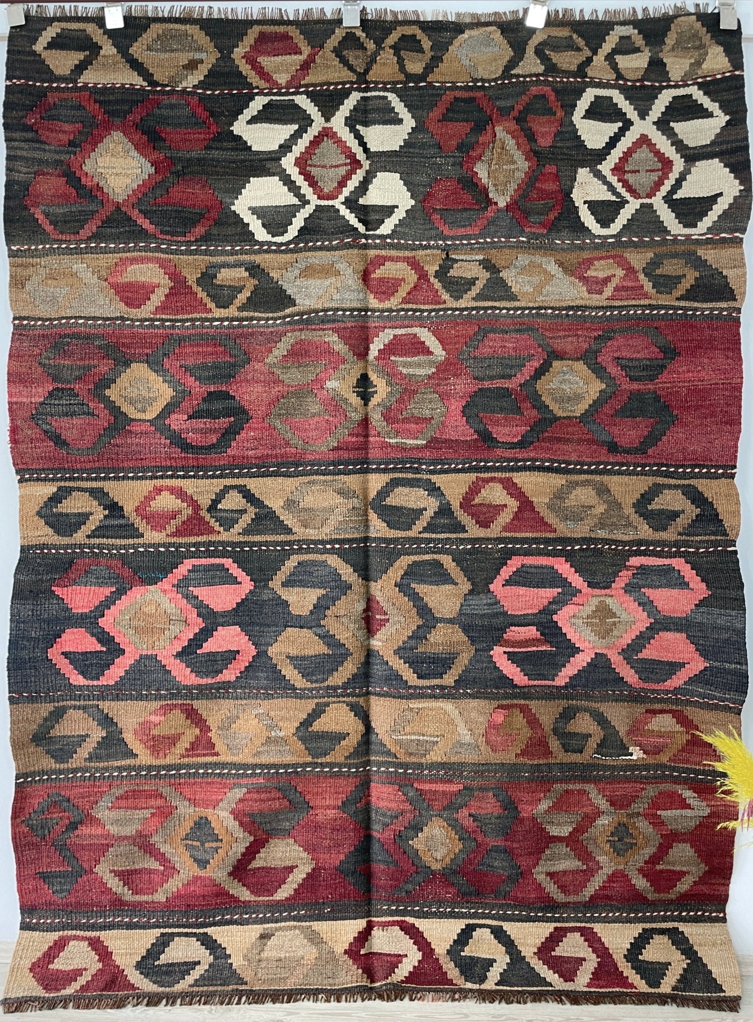 Kars Kilim • Vintage Turkish Rug (4'8x6'9)