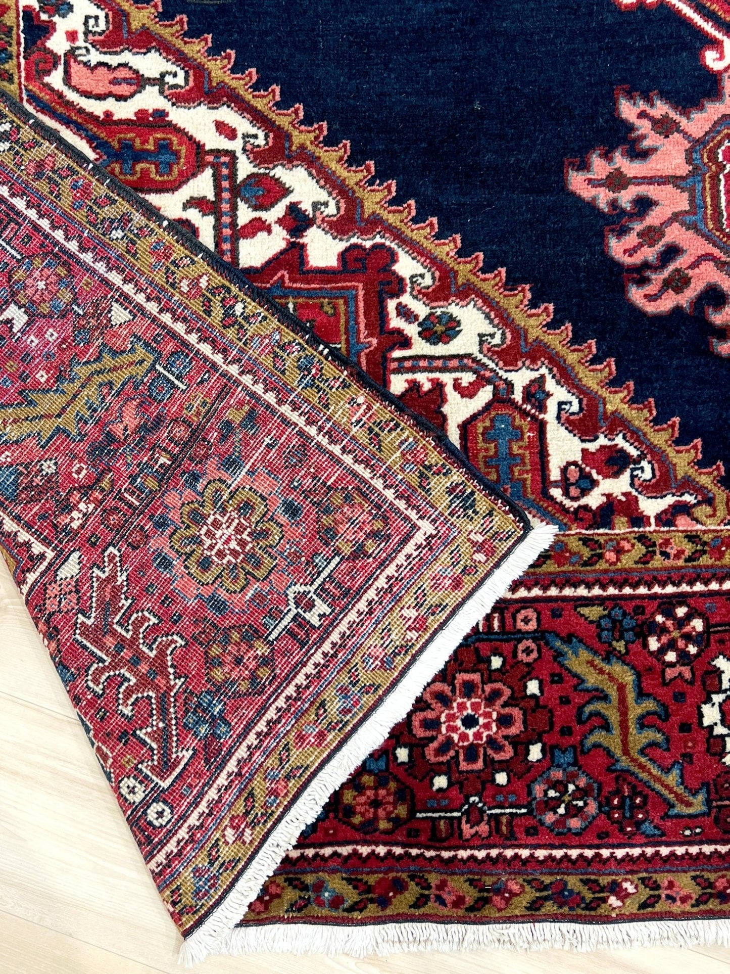 8x10 red nevy heriz vintage persian rug. oriental rug shop san francisco bay area. Buy persian rug online free shipping to US