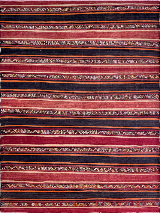 6x9 handmade flatweave kilim rugs berkeley Turkish Sivas kilim rug shop an francisco bay area berkeley buy rug online california