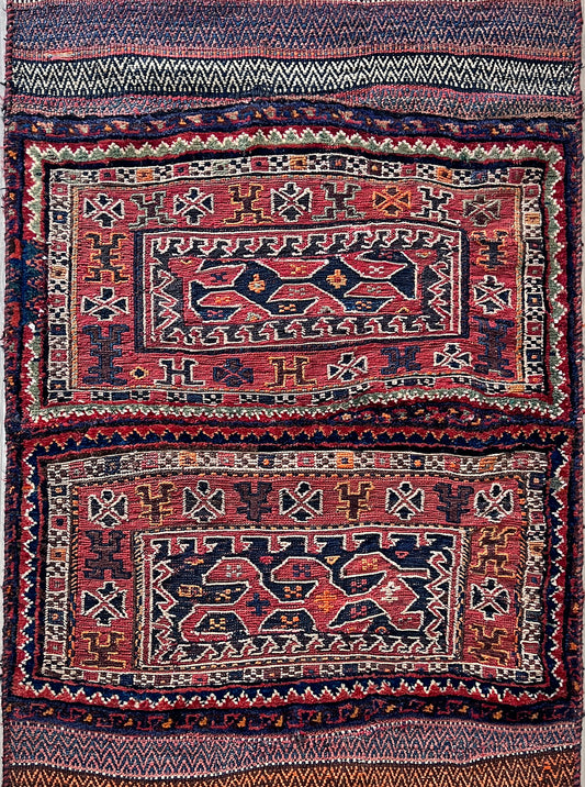 bakhtiari saddle bag oriental rug shop palo alto persian rug san francisco bay area buy vintage rug online berkeley CA