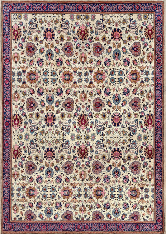 6x9 pink light yellow vintage turkish rug shop san francisco bay area. Handmade wool rug for living room bedroom dining from the best rug shop san francisco bay area.