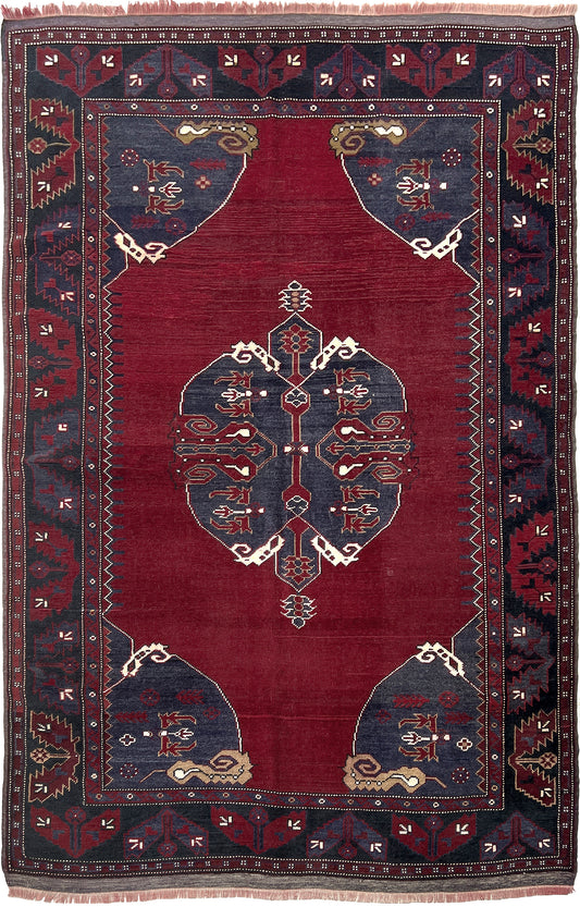 6x8 Pergamum Soma turkish antique rug shop san francisco bay area san mateo oriental rug berkeley buy rug online free shipping