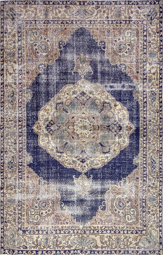 6x10 Muted vintage anatolian rug san francisco bay area rug shop. distressed overdyed turkish rug shop free shipping