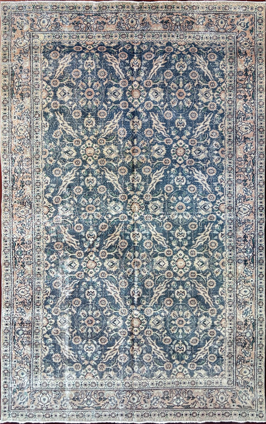 Floral Anatolian • Vintage Turkish Rug (6'3"x11'8")
