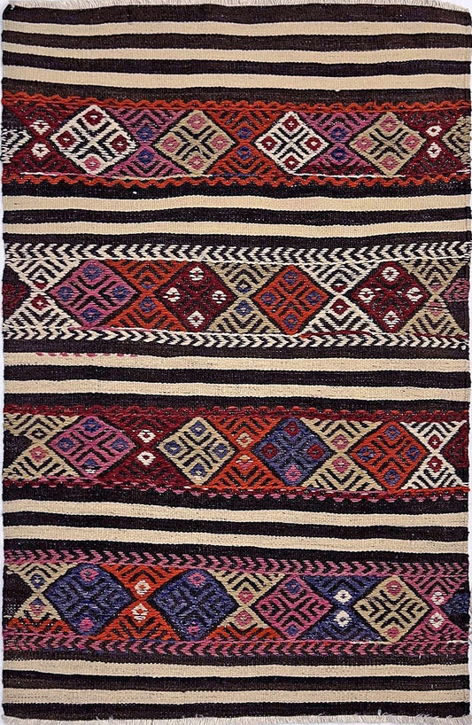 3x4 turkish vintage small mini rug for entry bathroom bedroom door mat san francisco rug shopping