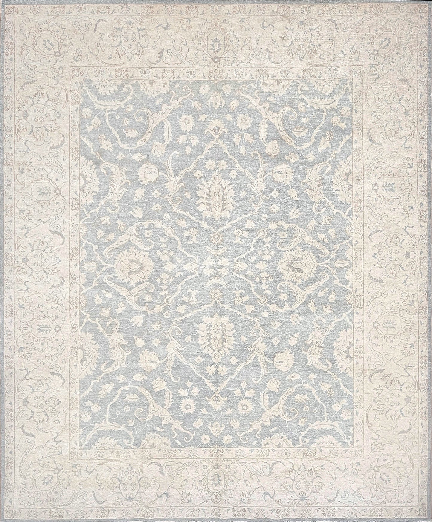 Oushak 8x10 muted transitional handmade wool turkish rug shop san francisco bay area. Buy exquisite quality rug online Free shipping USA Canada.