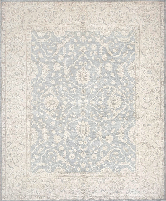 Oushak 8x10 muted transitional handmade wool turkish rug shop san francisco bay area. Buy exquisite quality rug online Free shipping USA Canada.