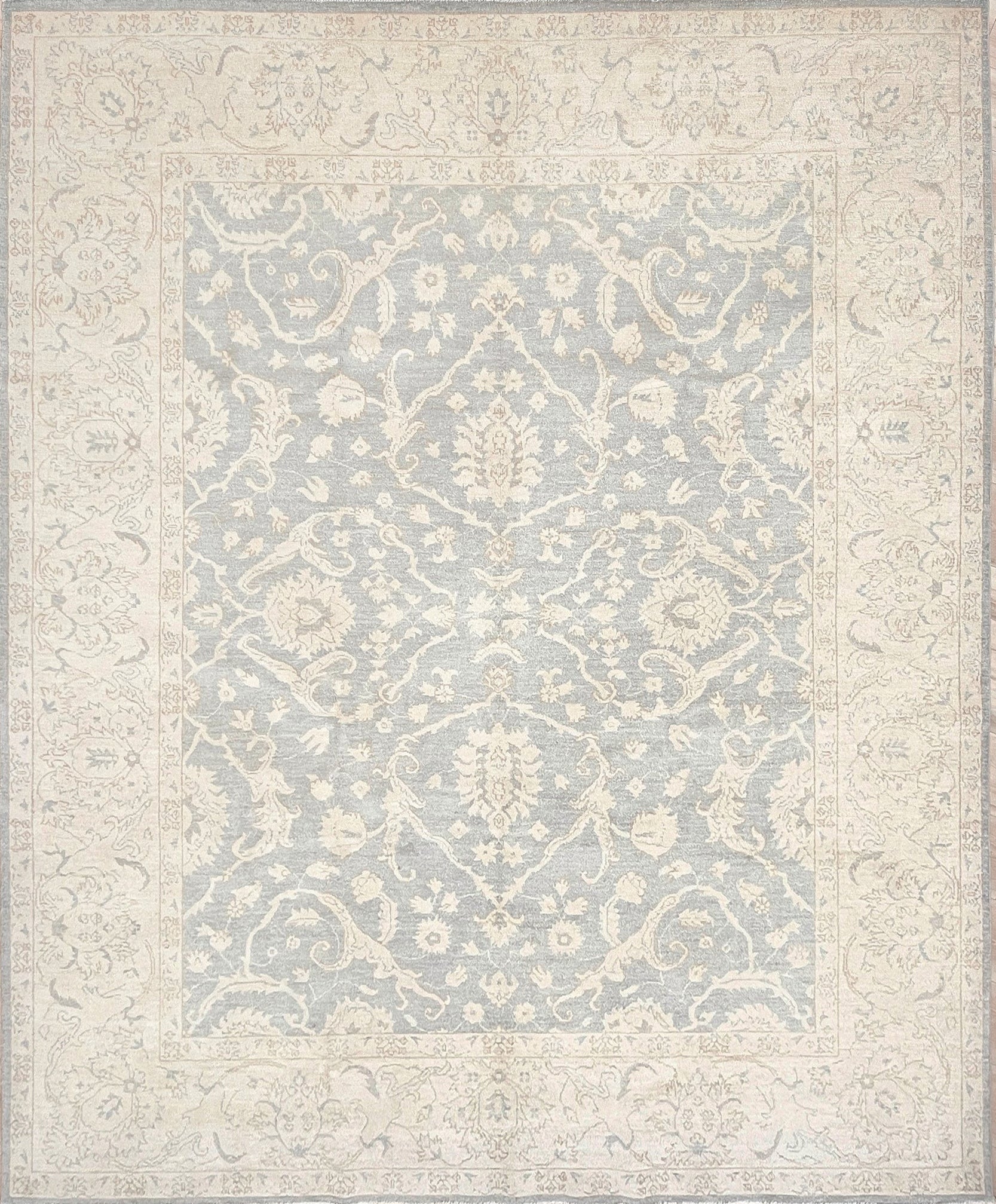 Oushak 8x10 nuted transitional handmade wool turkish rug shop san francisco bay area. Buy exquisite quality rug online Free shipping USA Canada.