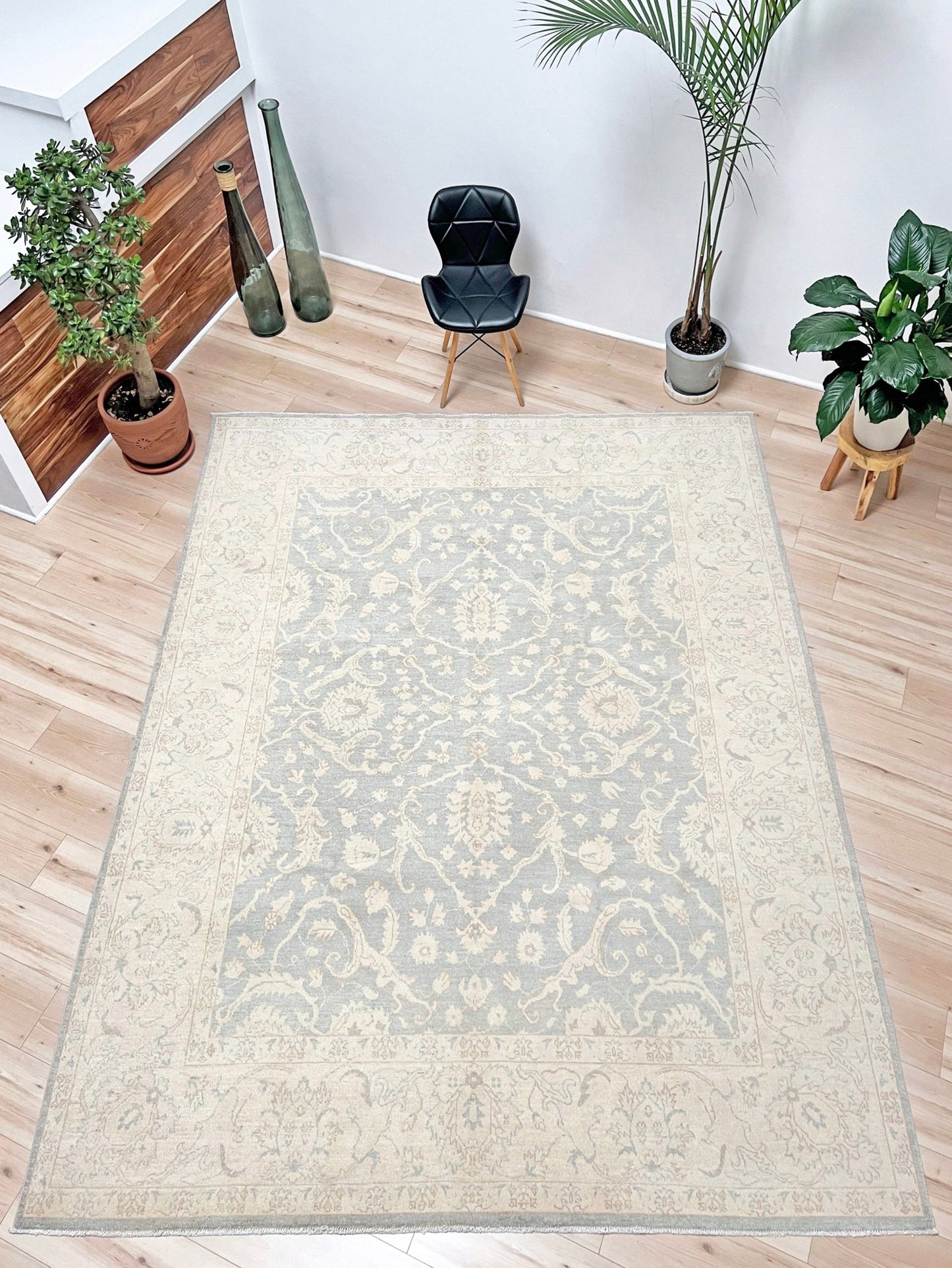 Oushak 8x10 muted transitional handmade wool turkish rug shop san francisco bay area. Buy exquisite quality rug online Free shipping USA Canada.