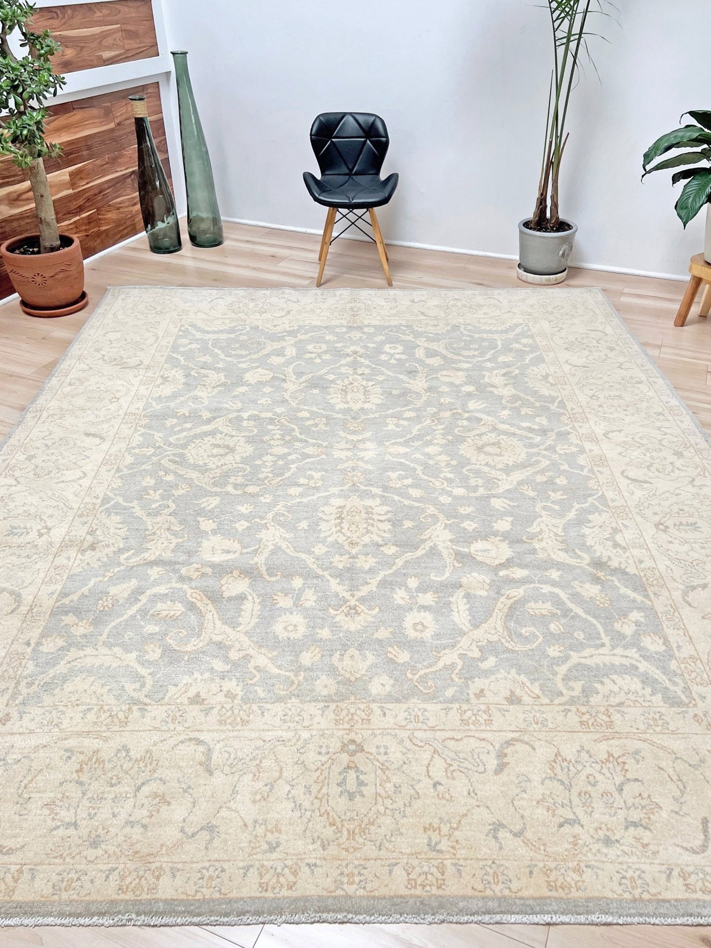 Oushak 8x10 muted transitional handmade wool turkish rug shop san francisco bay area. Buy exquisite quality rug online Free shipping USA Canada.