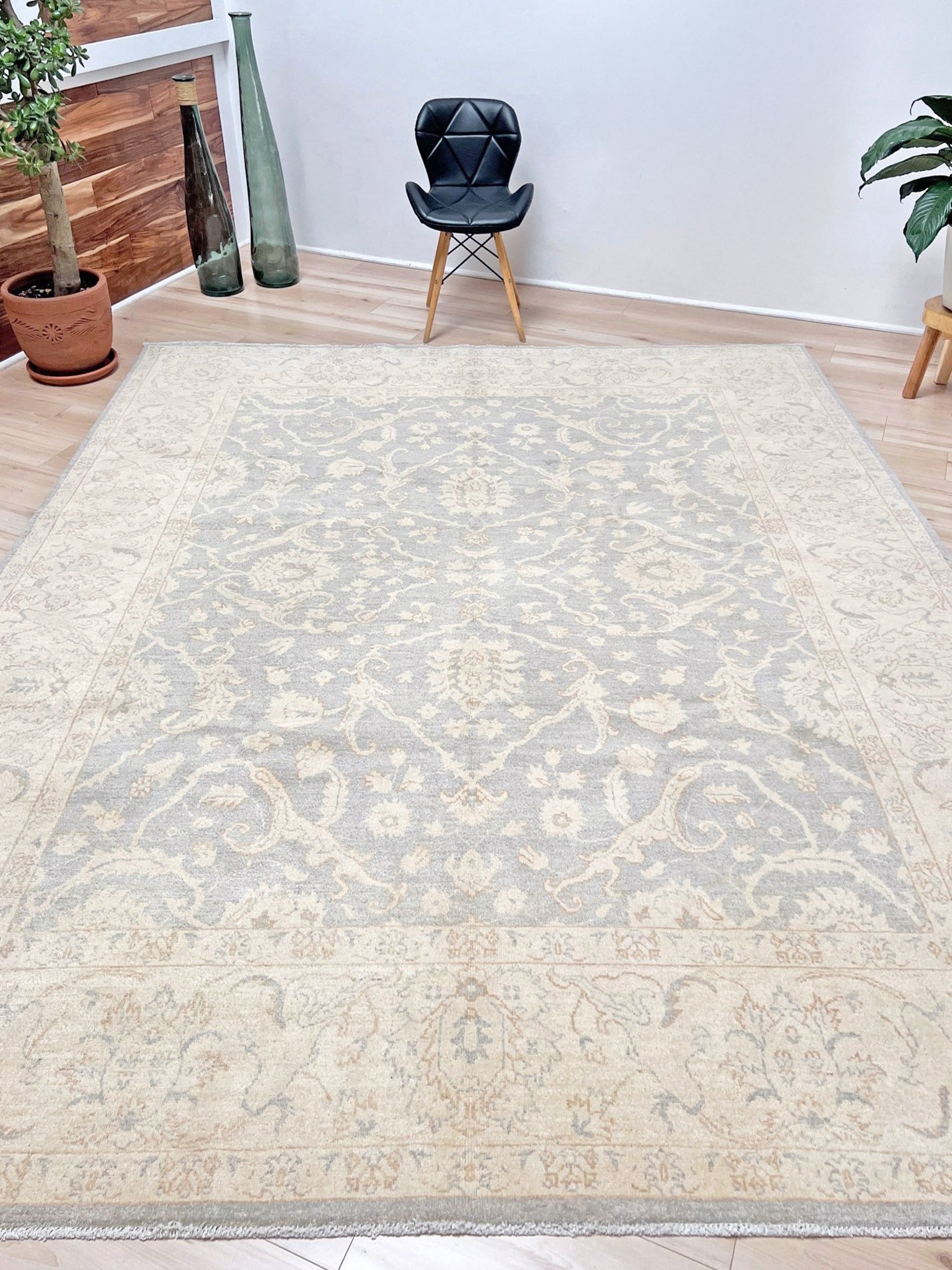 Oushak 8x10 muted transitional handmade wool turkish rug shop san francisco bay area. Buy exquisite quality rug online Free shipping USA Canada.