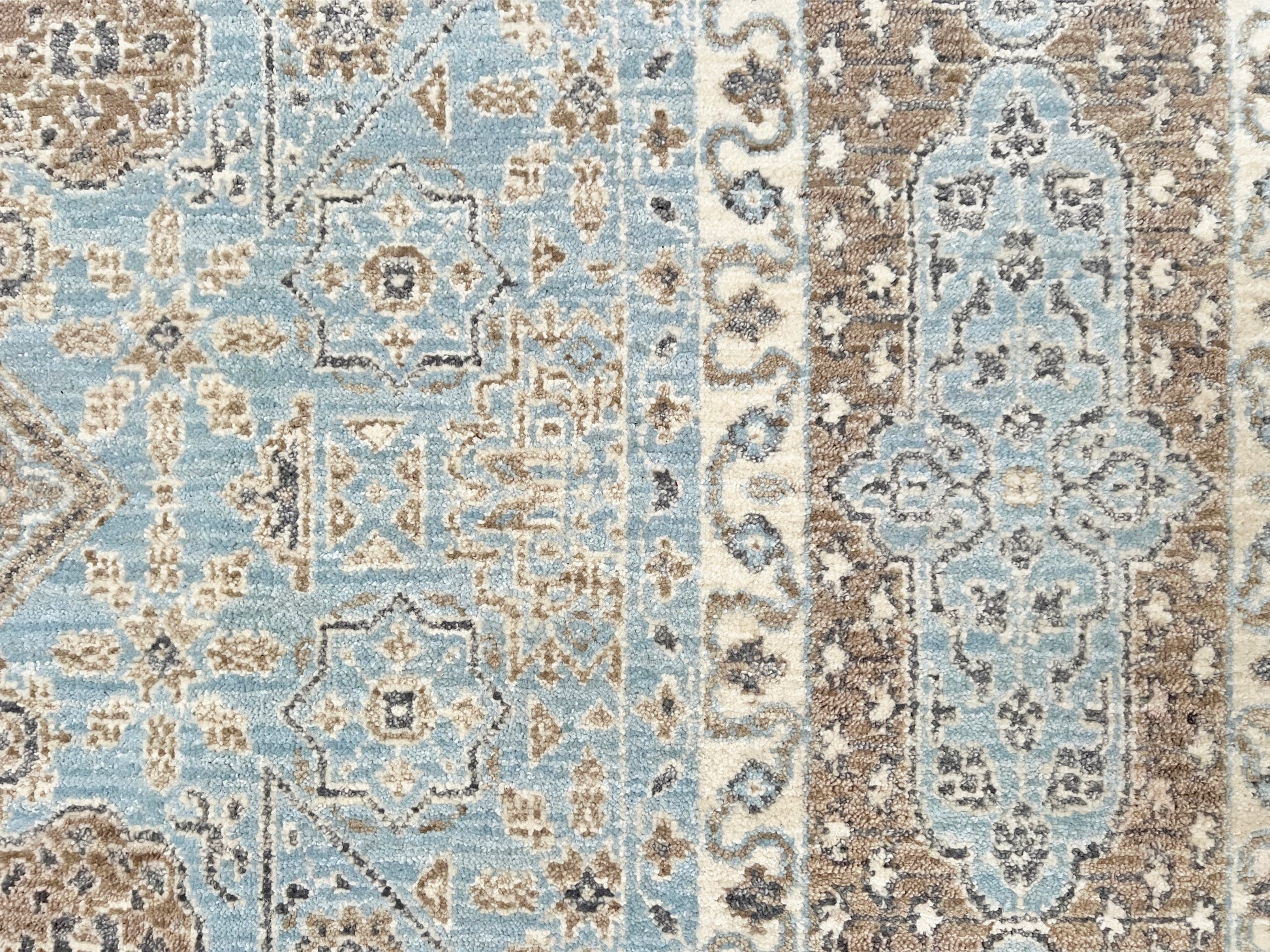 8x10 Blue handmade mamluk rug. Oriental rug shop san francisco bay area. Buy wool carpet online free shipping USA Canada.