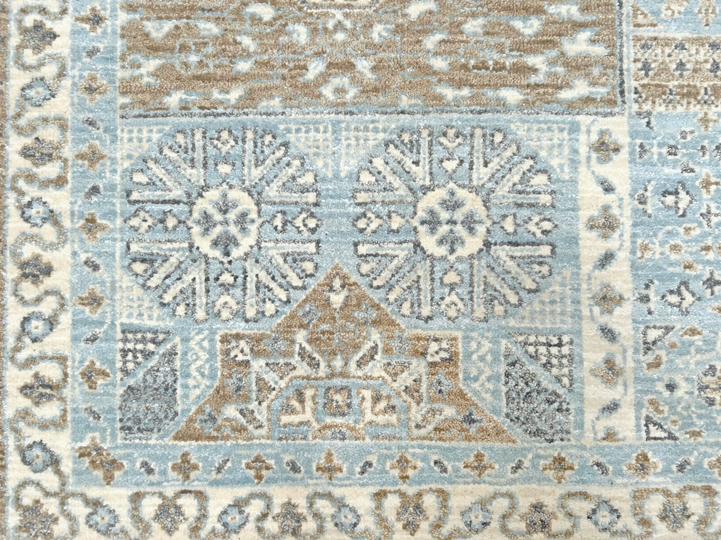 8x10 Blue handmade mamluk rug. Oriental rug shop san francisco bay area. Buy wool carpet online free shipping USA Canada.