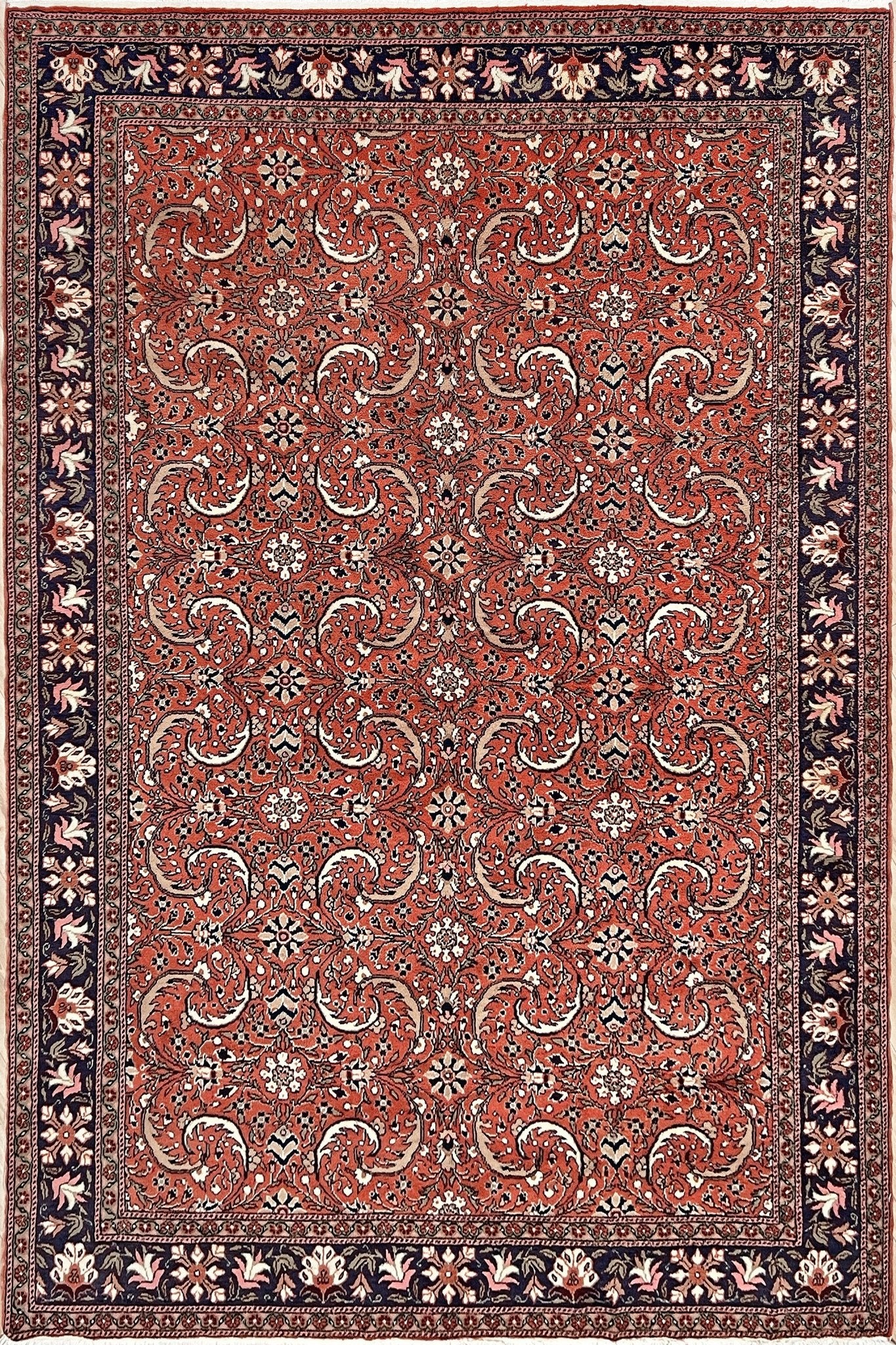 salmon navy kayseri turkish rug shop palo alto. Handmade luxury wool rug shop san francisco bay area