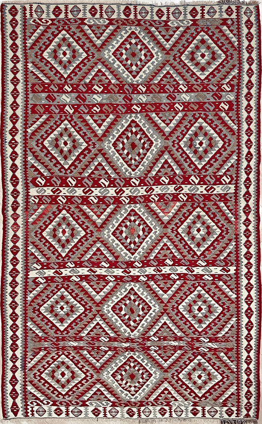 Kars Kilim • Handmade Flatweave Rug (4'8"x7'10")