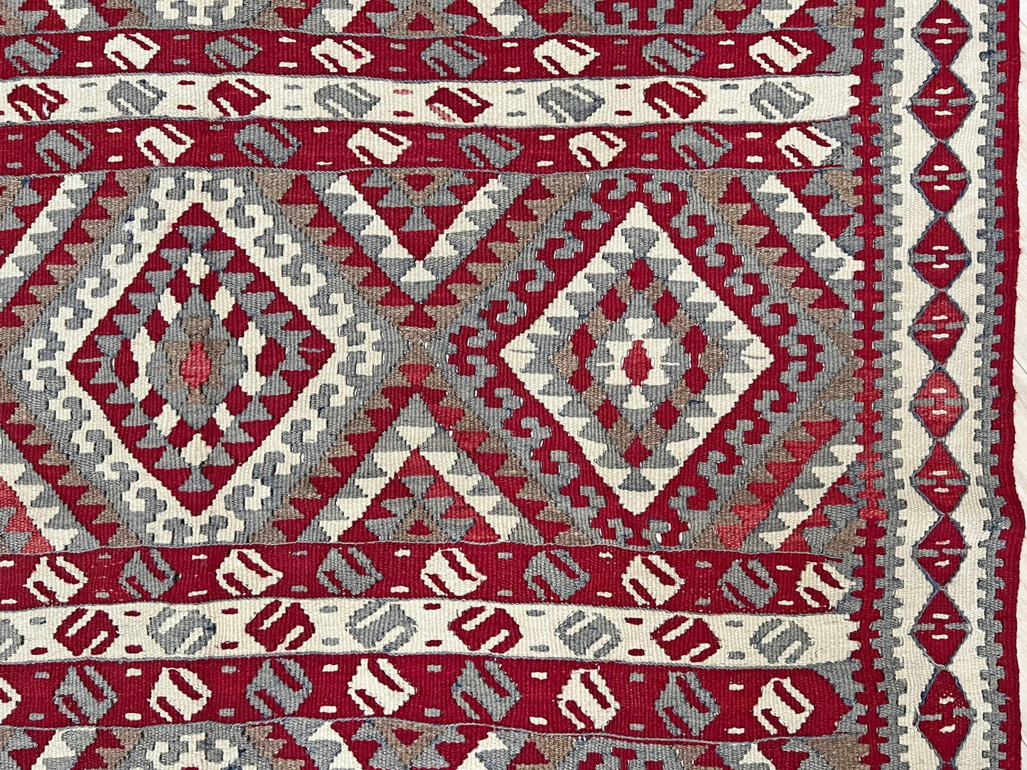 kurdish vintage kilim rug. Tribal wool flatweave rug shop san francisco bay area. 