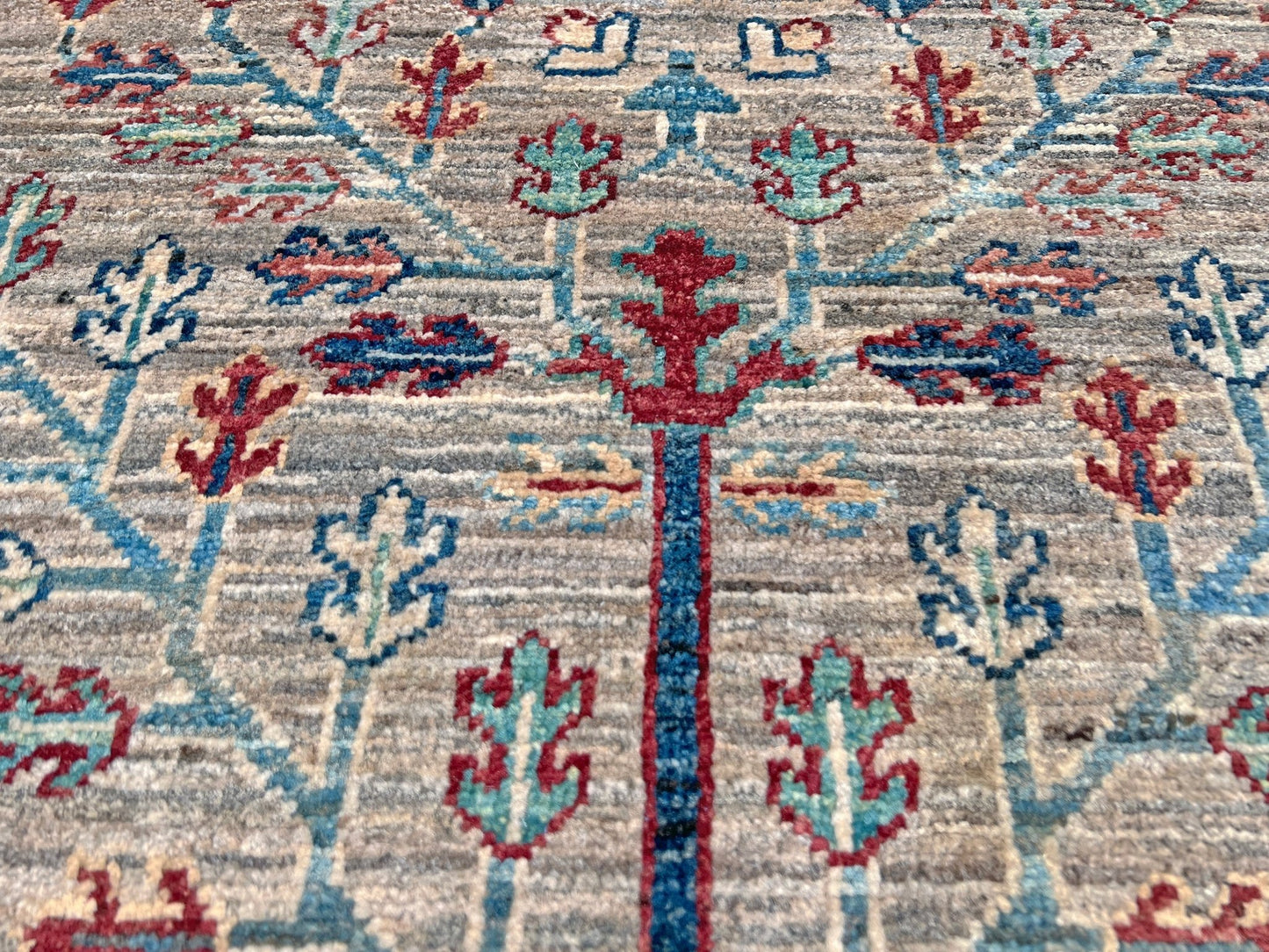 Tree of Life • Handmade Area Rug (6'8"x9'8")