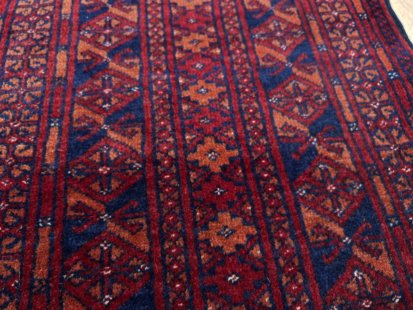 Fine Bukhara • Vintage Uzbek Area Rug (7'4"x12'1")