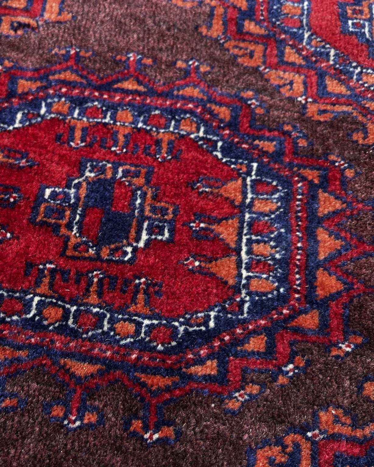 Fine Bukhara • Vintage Uzbek Area Rug (7'4"x12'1")