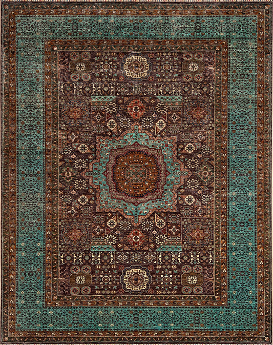 Mamluk 9x12 luxury handmade rug shop san francisco bay areea. Oriental rug shop palo alto berkeley. 