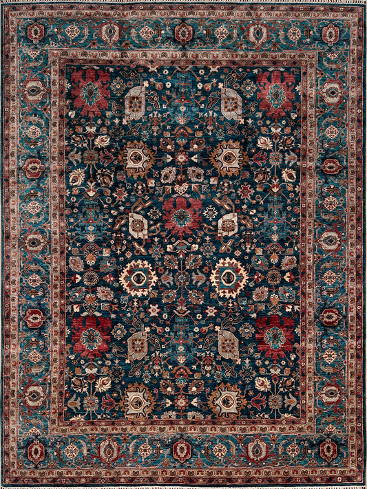 sultani handmade area rug. 9x12 rug for living room. Luxury living room rug shop palo alto menlo park. Oriental rug shop san francisco bay area.