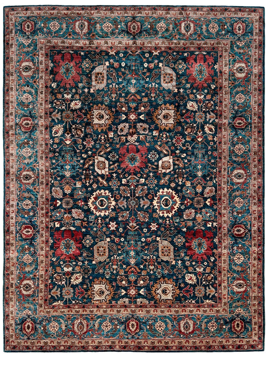 bijar floral handmade persian area rug. 9x12 rug for living room. Luxury living room rug shop palo alto menlo park. Oriental rug shop san francisco bay area.