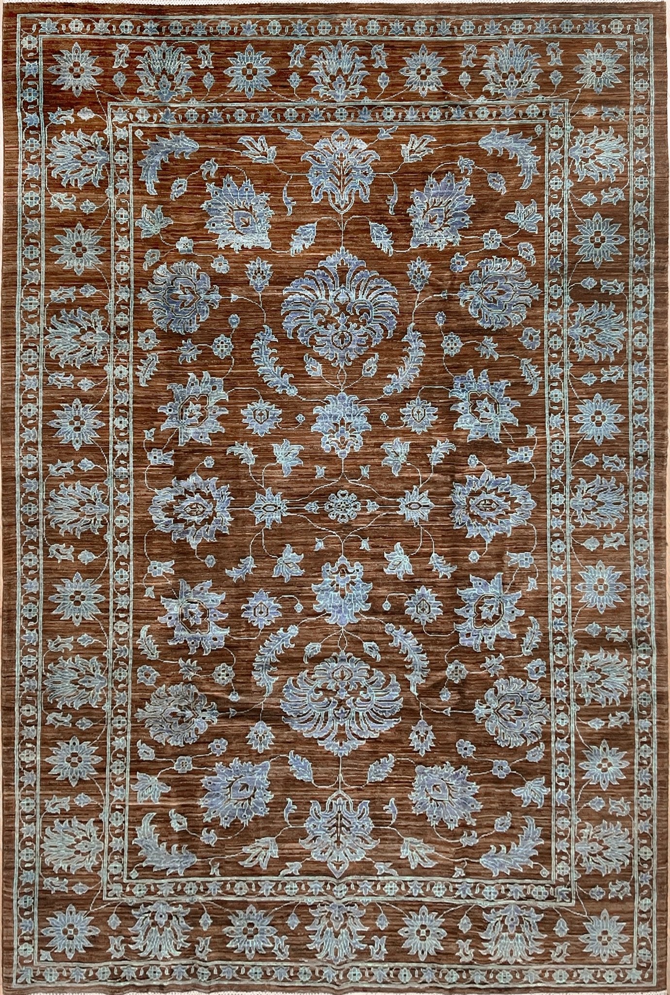 6x9 brown handmade oushak contemporary turkish rug for living room bedroom dining. Oriental rug shop san francisco palo alto.