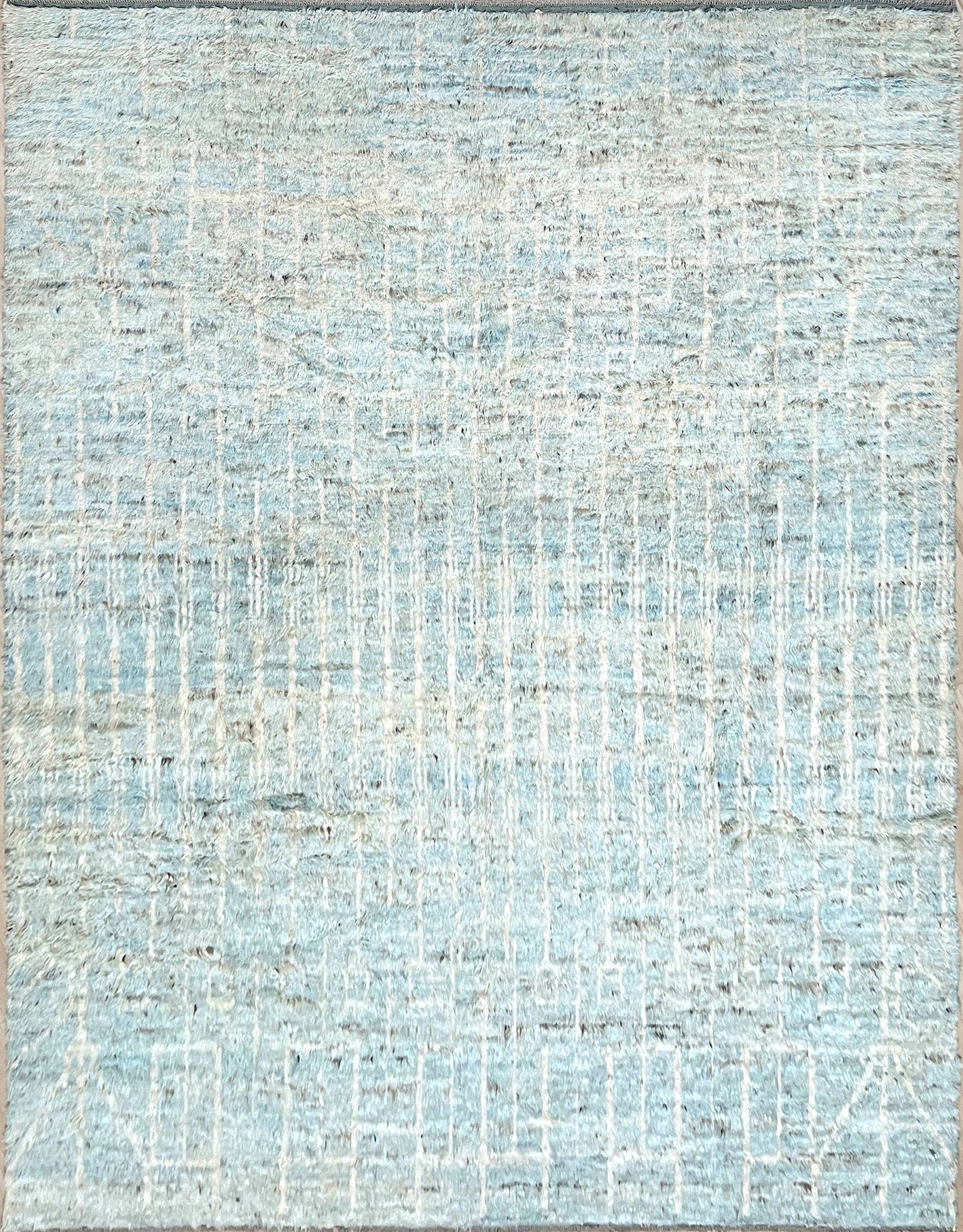 Moroccan Shag minimalist rug wool handmade 10x14 large area rug. Rug shop San Francisco Bay Area. Buy rug online.