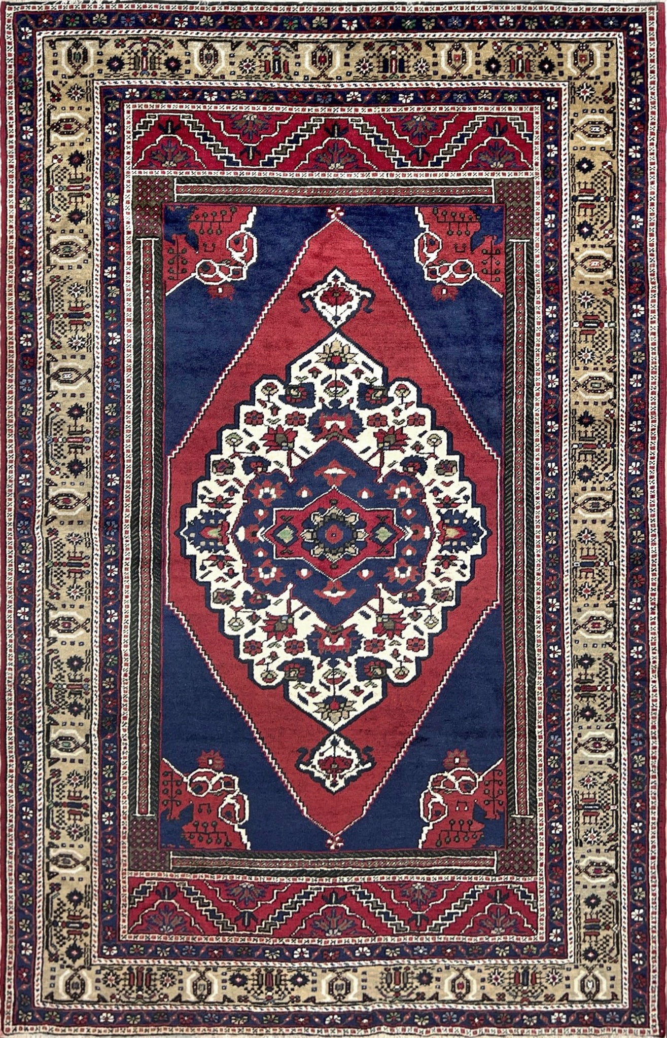 6x10 Vintage Turkish Rug Shop Palo Alto Berkeley San Francisco Bay Area ...