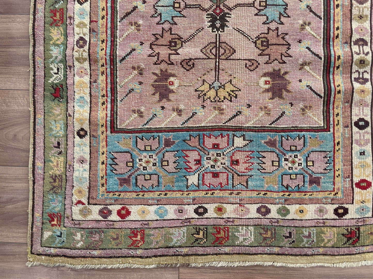3x5 Kirsehir mucur antique turkish prayer rug wall art shop san francisco bay area. Wall hanging wool antique rug. Oriental rug shop. Buy handmade wool rug