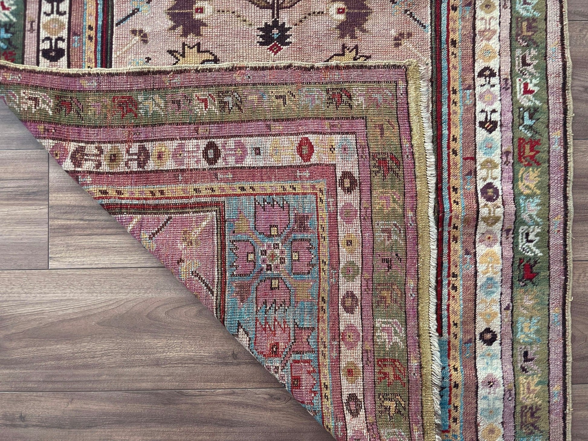 3x5 Kirsehir mucur antique turkish prayer rug wall art shop san francisco bay area. Wall hanging wool antique rug. Oriental rug shop. Buy handmade wool rug