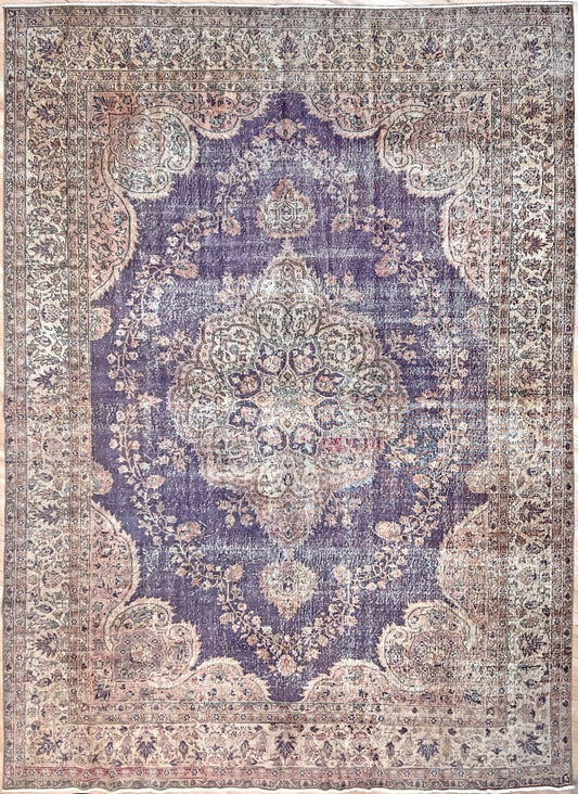 8x11 Muted distressed Vintage Turkish Rug shop san francisco bay area. Buy Oriental rug shop online rug shopping free shipping