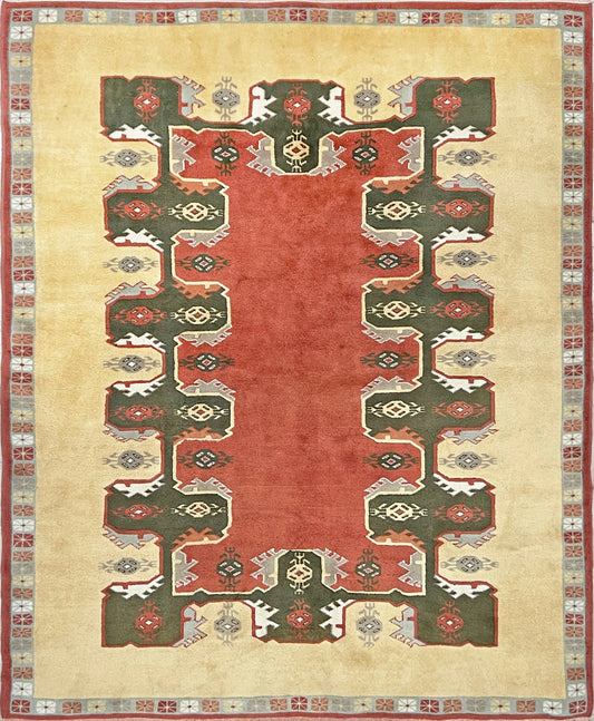 6x7 Konya Turkish Soft Rug. Vintage Rug Shop San Francisco Bay Area. Buy handmade wool rug  online free shipping USA and Canada.