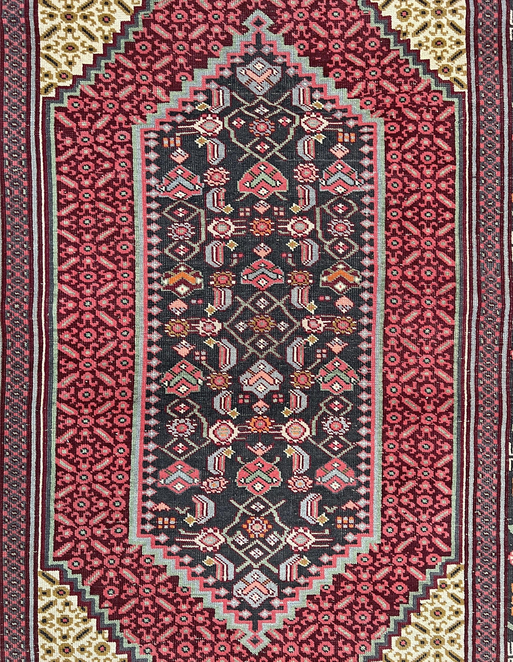 5x8 Senneh handmade Persian Rug Wide Runner. Oriental rug shop san francisco bay area. Buy wool carpet oriental rug online