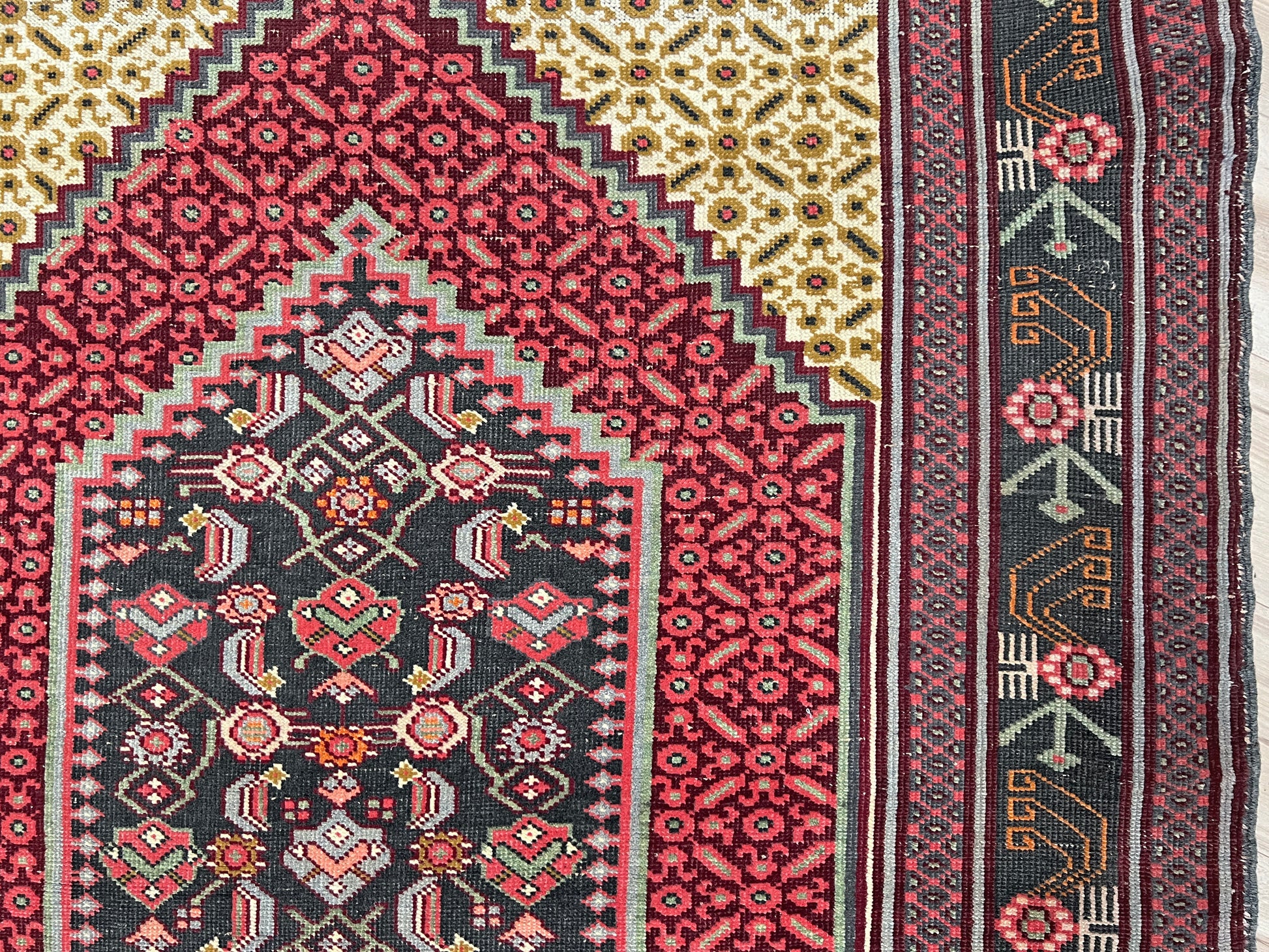 5x8 Senneh handmade Persian Rug Wide Runner. Oriental rug shop san francisco bay area. Buy wool carpet oriental rug online