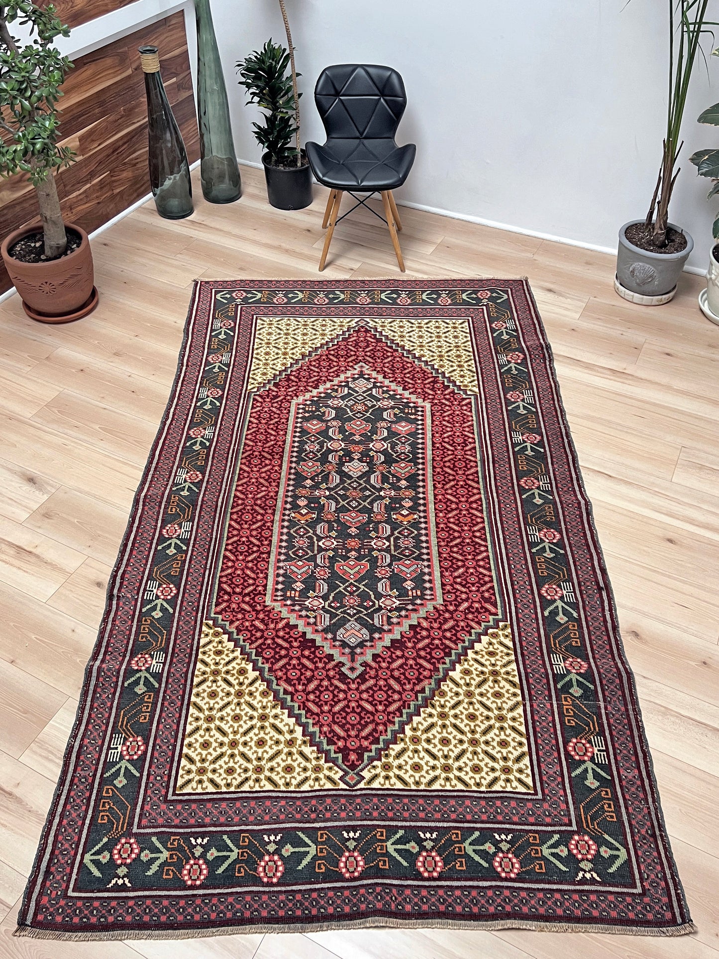 5x8 Senneh handmade Persian Rug Wide Runner. Oriental rug shop san francisco bay area. Buy wool carpet oriental rug online