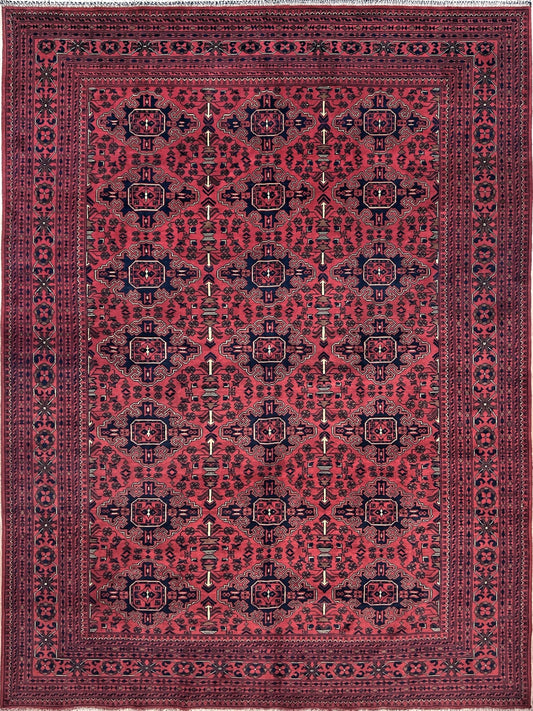 8x10 khal muhammadi handmade turkmen wool area rug shop san francisco bay area for living room, bedroom, dining. Buy oriental rug online free shipping US Canada.