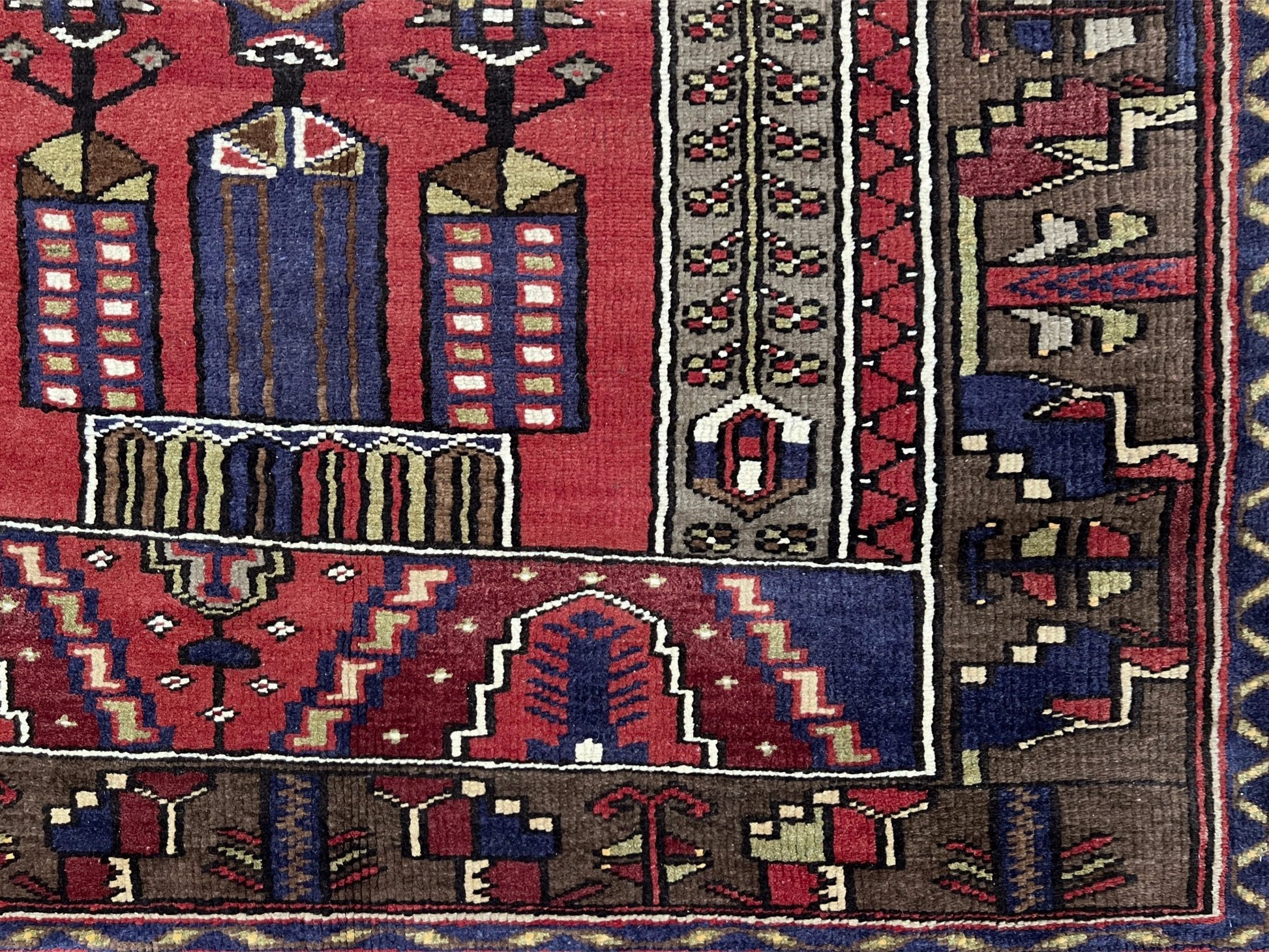 Konya vintage wool turkish rug shop san francisco bay area. Oriental rug store palo alto, berkeley. 5x7 Scatter handmade rug