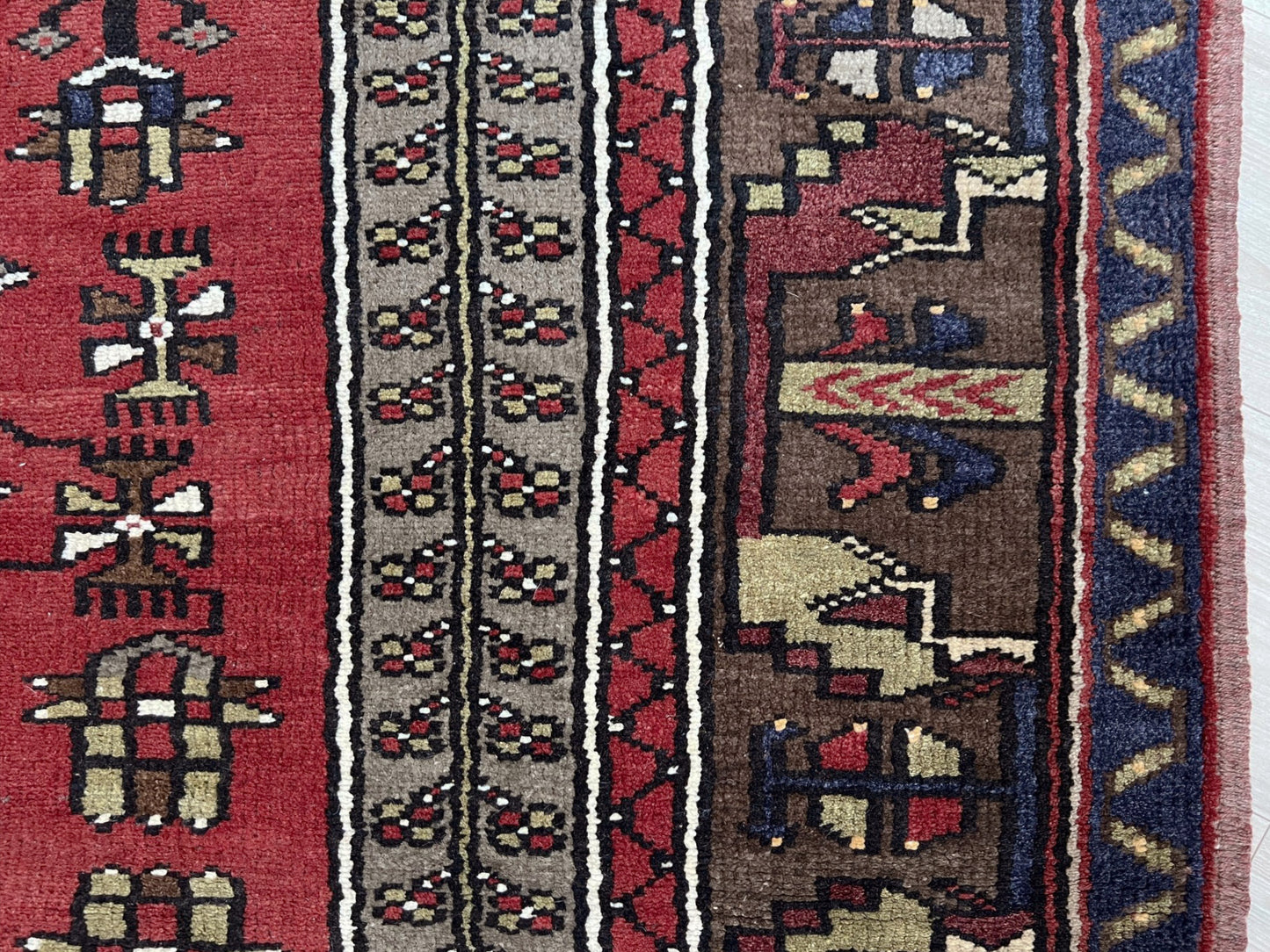 Konya vintage wool turkish rug shop san francisco bay area. Oriental rug store palo alto, berkeley. 5x7 Scatter handmade rug