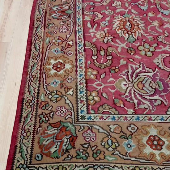 semi antique balkan turkish kilim  rug. Kilim rug store san mateo CA berkeley. Buy oriental kilim palo alto los altos. Buy kilim rug online california  canada toronto free shipping.