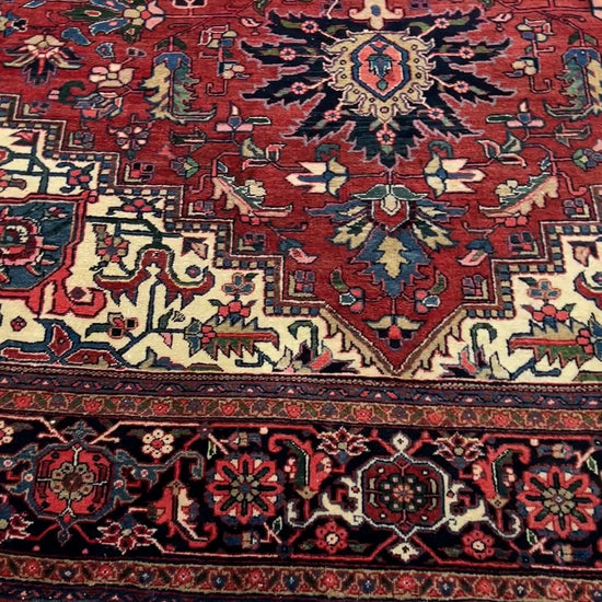 persian heriz rug. extra large oriental rug for living room, dining, bedroom. oriental rug shop san mateo san francisco bay area. rug shop berkeley palo alto menlo park. but rug online free shipping to us and canada.