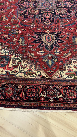 persian heriz rug. extra large oriental rug for living room, dining, bedroom. oriental rug shop san mateo san francisco bay area. rug shop berkeley palo alto menlo park. but rug online free shipping to us and canada.