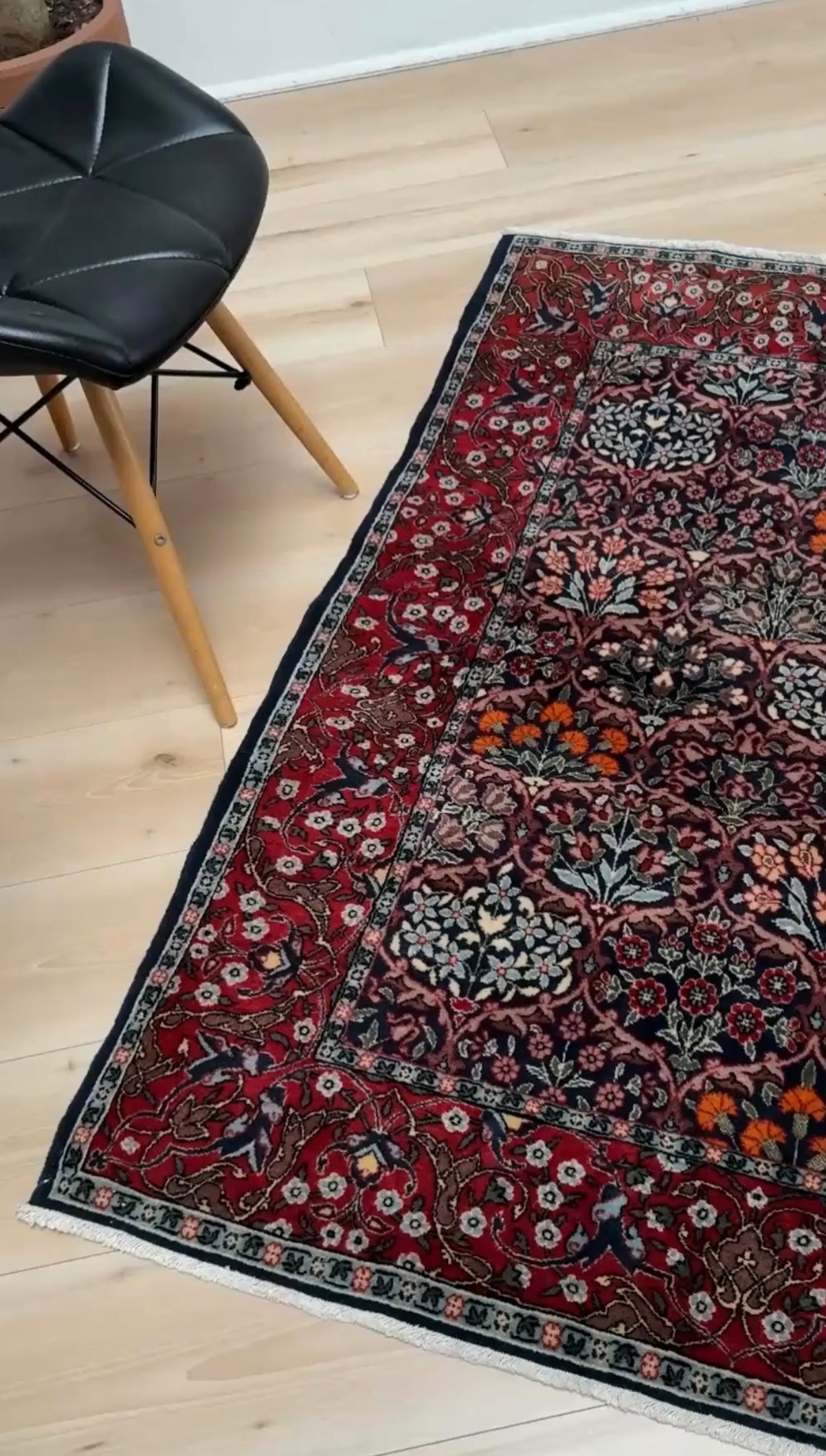 5x7 Hereke Watermelon vintage turkish rug for living room, bedroom, dining. Available fro  the best rug shop san mateo ca. Shop handmade wool rug online free shipping