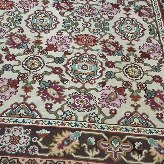 Antique Floral Balkan kilim rug. Oriental rugs shop San MAteo Los Altos los gatos. Turkish kilim rug shop san Francisco. Kilim rug for living roomi bedroom, dinind. Buy Kilim rug online flatweave Canada USA free shipping.